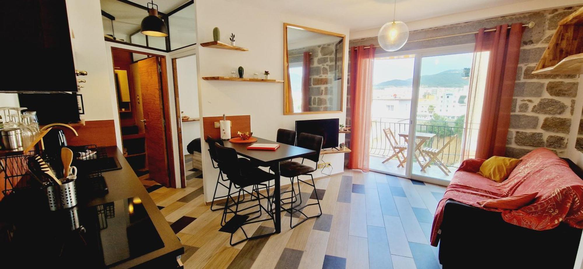 Magnifique Appartement Avec Balcon Vue Mer A L'Entree D'Ajaccio Ajaccio  Exterior photo